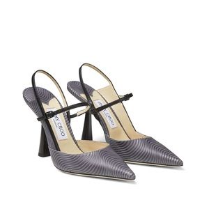 NIB Jimmy Choo Ray 100 Wave Leather Pumps 🪶🕸